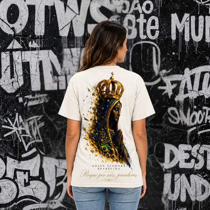 Camisa - Nossa Senhora - Offwhite
